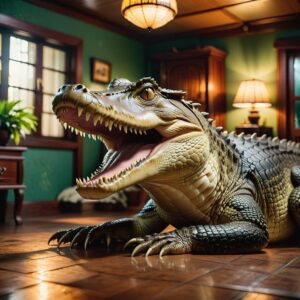 Krokodyl w domu sen a rzeczywistość