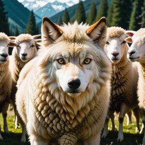 Przypowieść wilk w owczej skórze