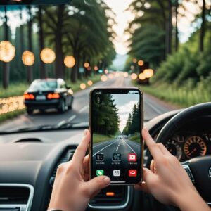 Wzrost wypadków związanych z trzymaniem telefonu