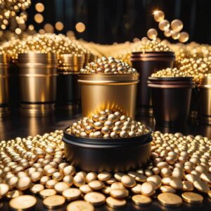 Zasoby złota w poszczególnych regionach